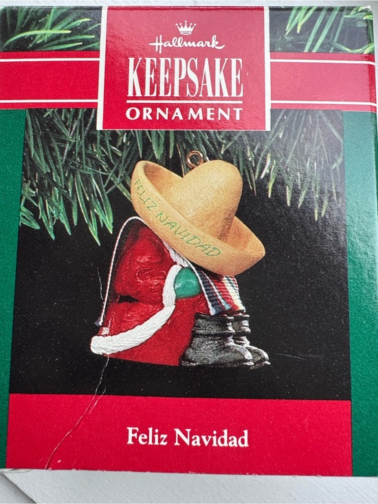 Hallmark Other - Hallmark Keepsake Ornament Feliz Navidad Red Green Gold